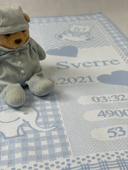 Personlig babyfilt - Krabba